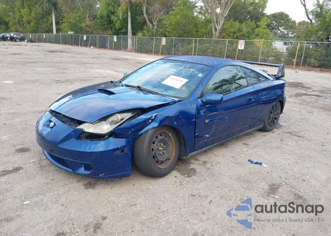 2001 Toyota Celica Gt из США, поврежденный, VIN JTDDR32T510098010